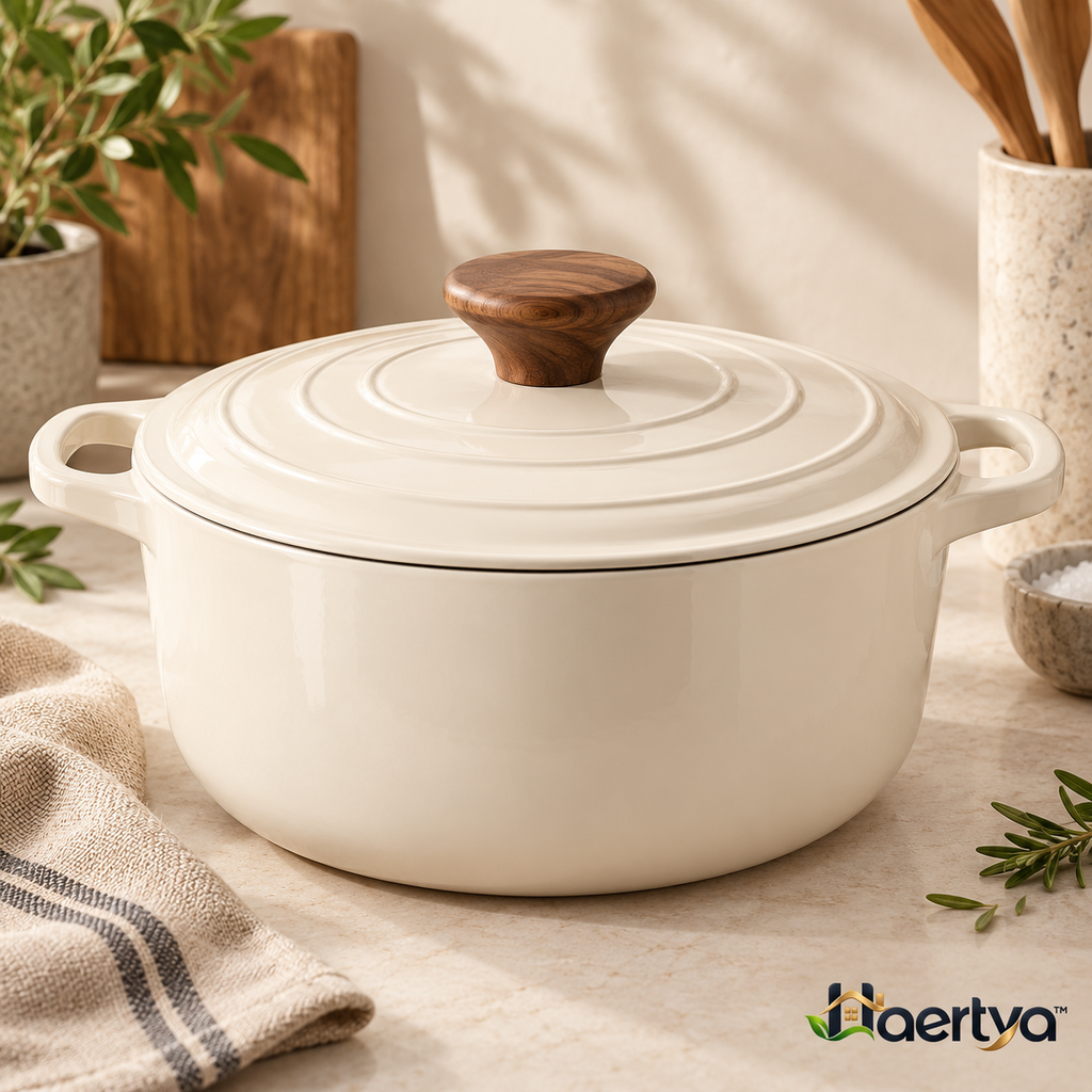 Haertya™ Enameled Cast Iron Dutch Oven — additional product view