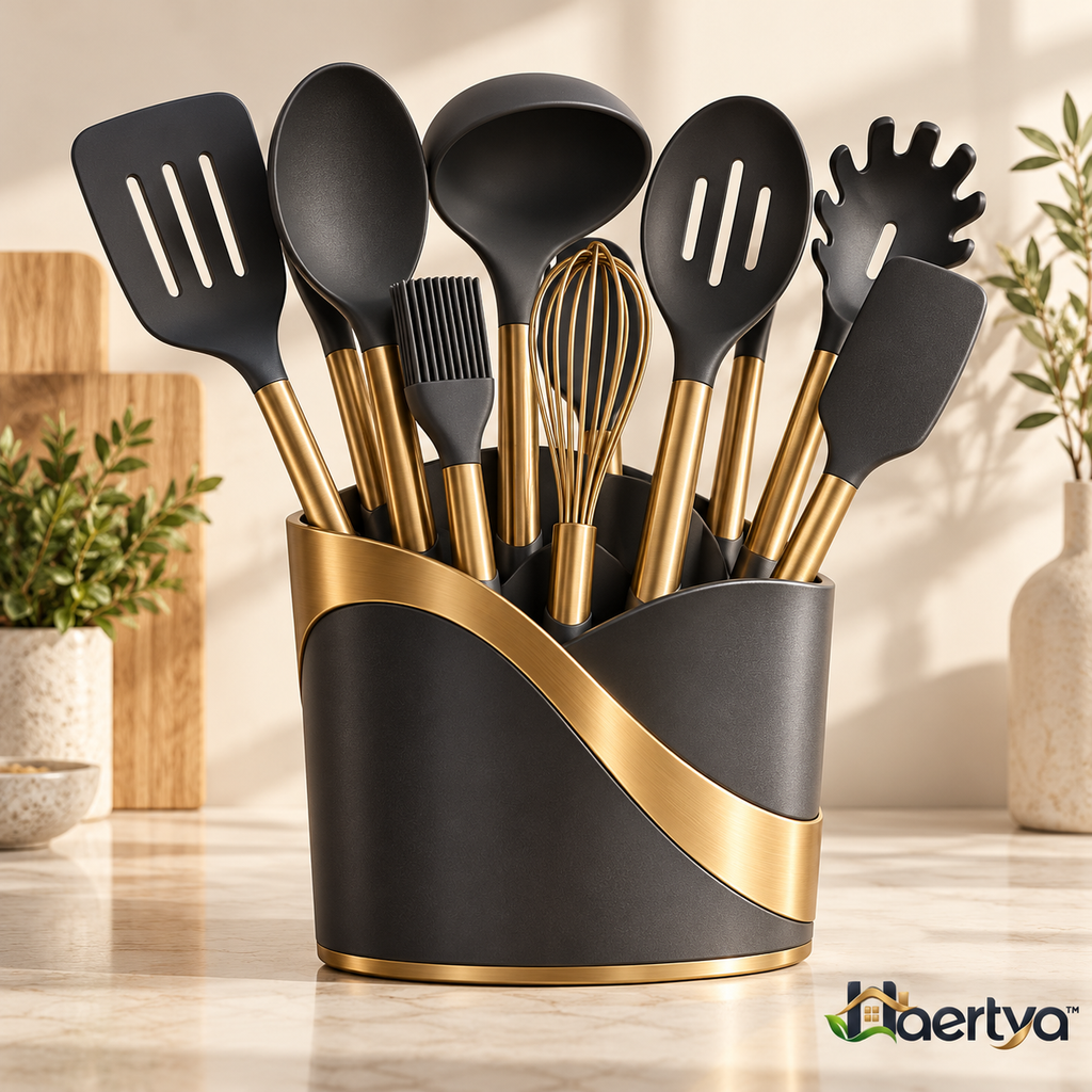 Haertya™ Kitchen Utensil Set with Countertop Crock — additional product view