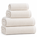 Haertya™ Waffle Weave Bath Towel Set — branded product view
