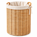 Haertya™ Rattan Laundry Basket with Liner — branded product view
